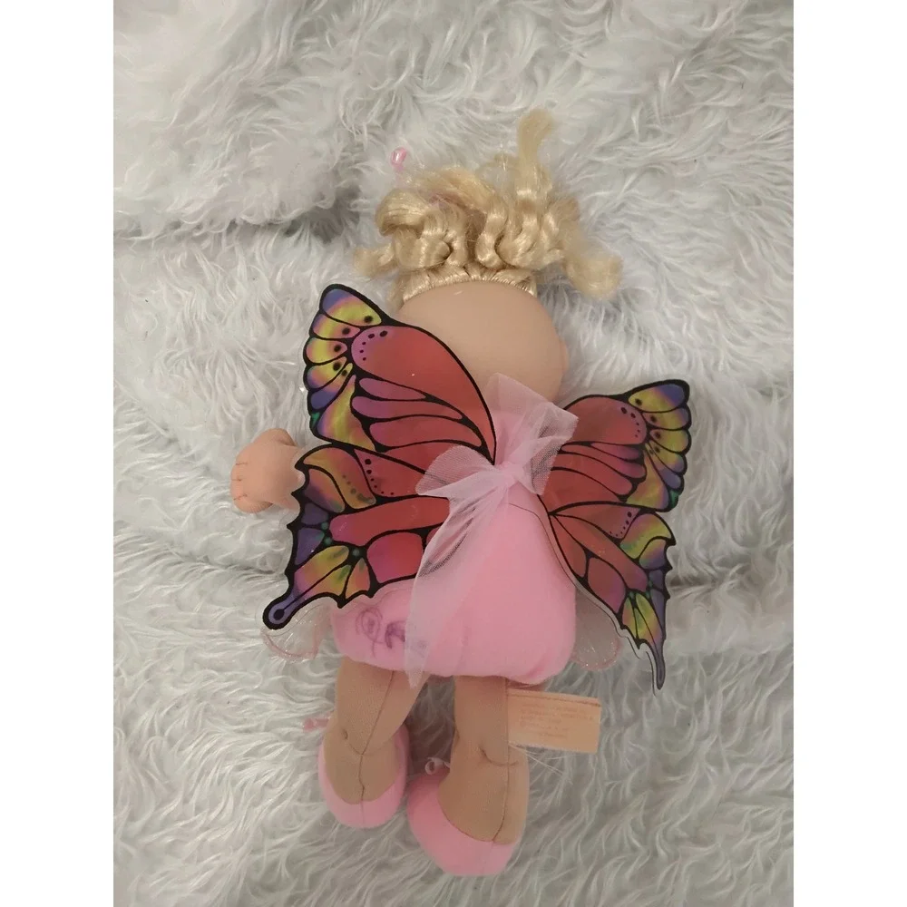 Vintage 1995 Cabbage Patch Kids Butterfly Fairy‎ Doll Pink Tutu Blonde Mattel